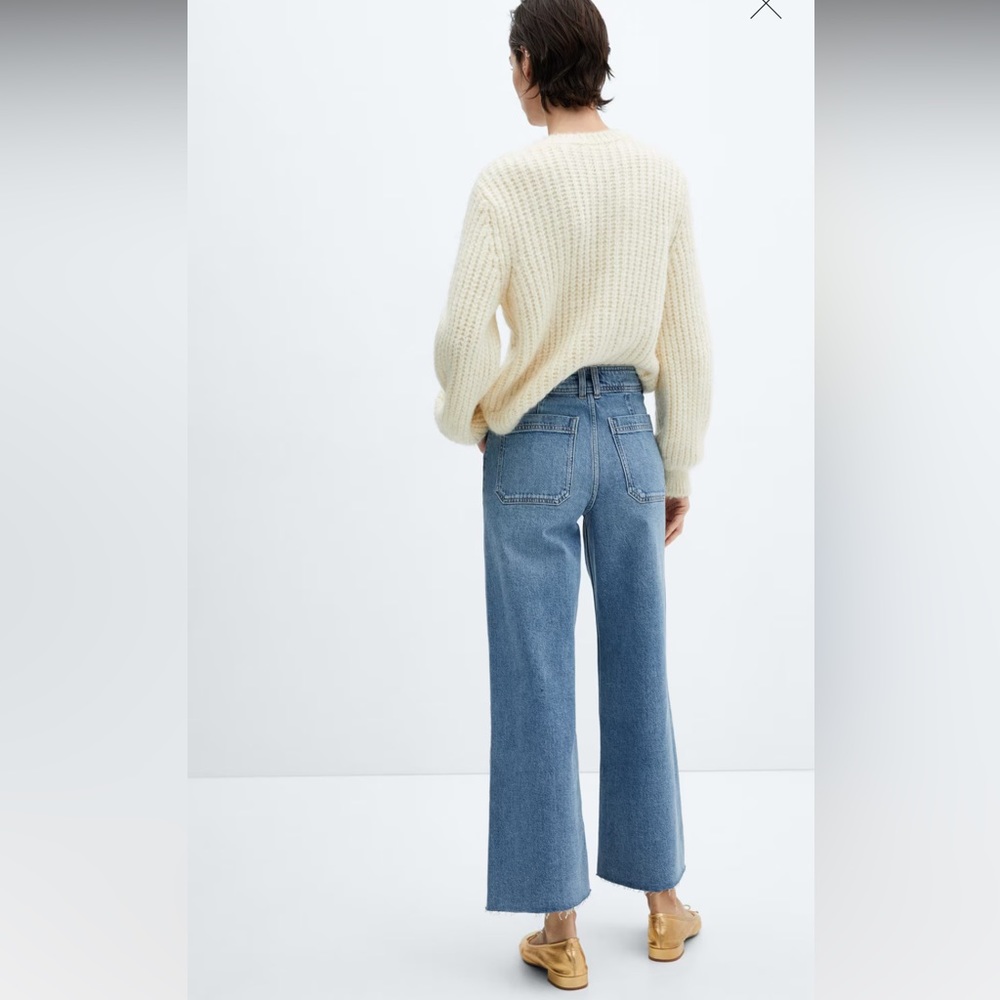 NWT Mango Culotte jeans - Picture 2 of 9